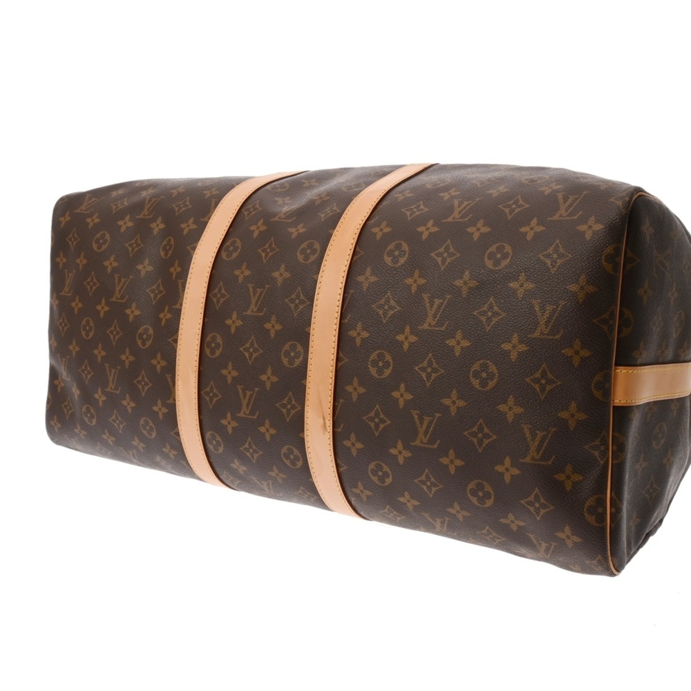 LOUIS VUITTON Brown Monogram Canvas Boston Bag - Picture 6 of 11